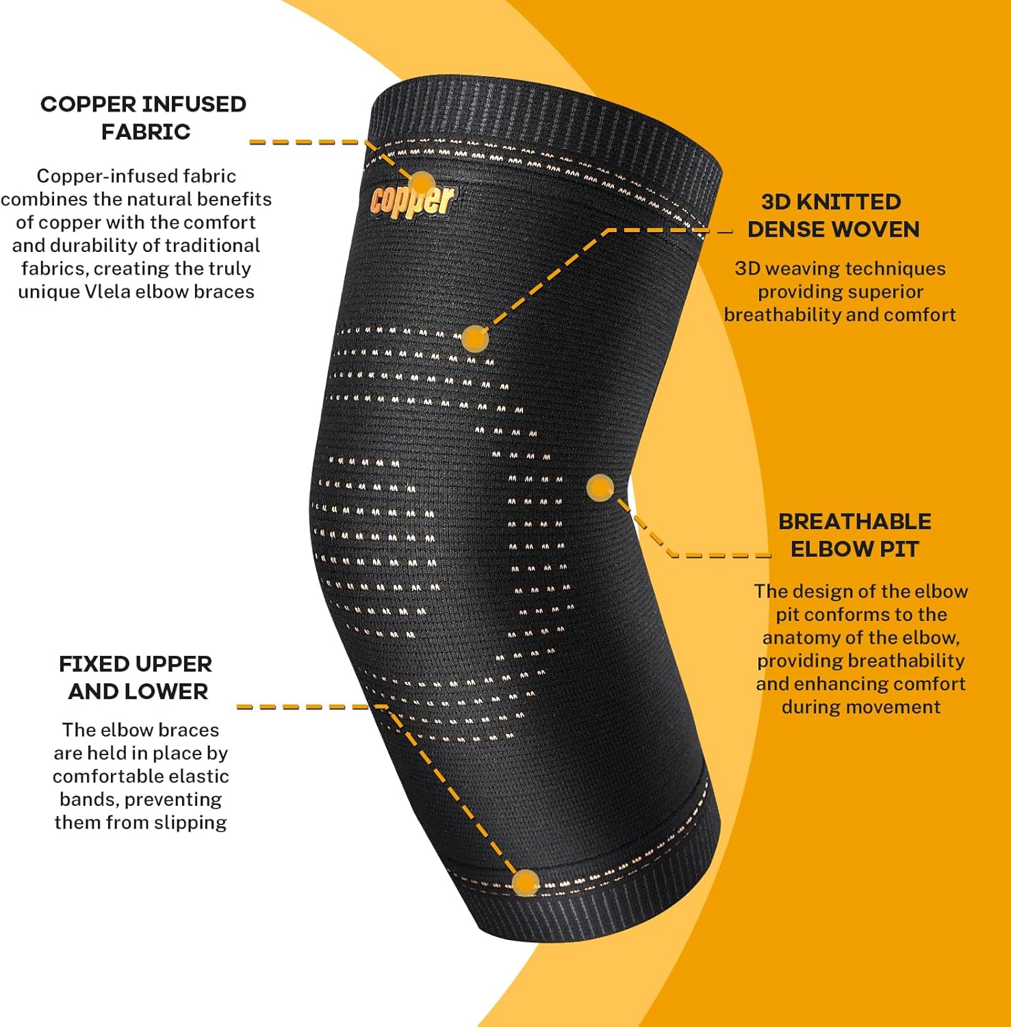 Copper Elbow Sleeve छवि 2